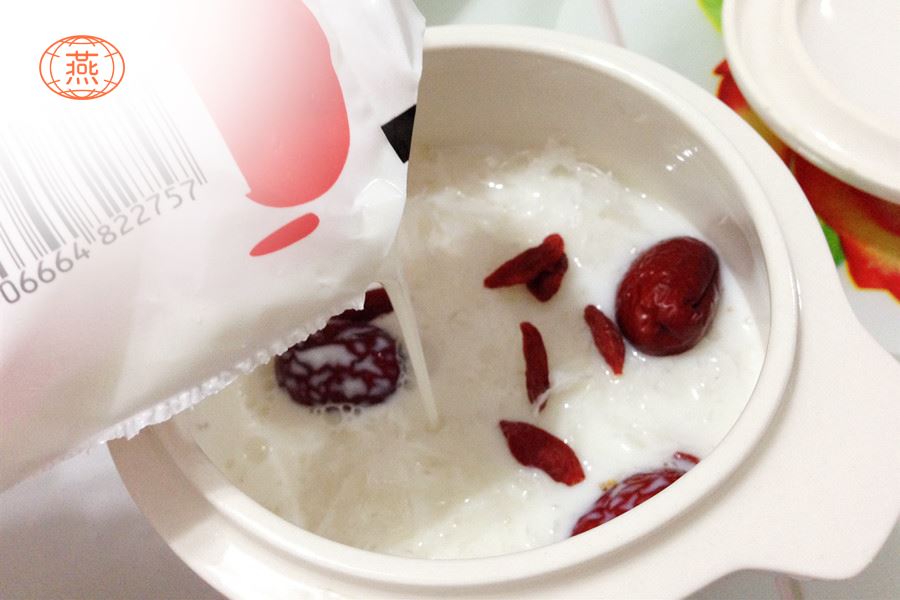 牛奶炖燕窝要放糖吗