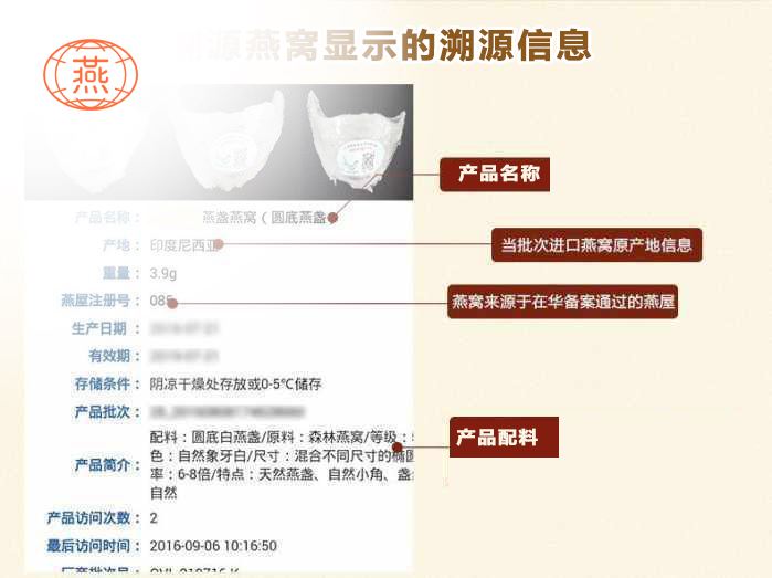 溯源码燕窝是什么意思？燕窝溯源怎么查询？