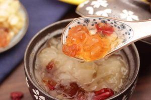 红枣枸杞桃胶燕窝做法