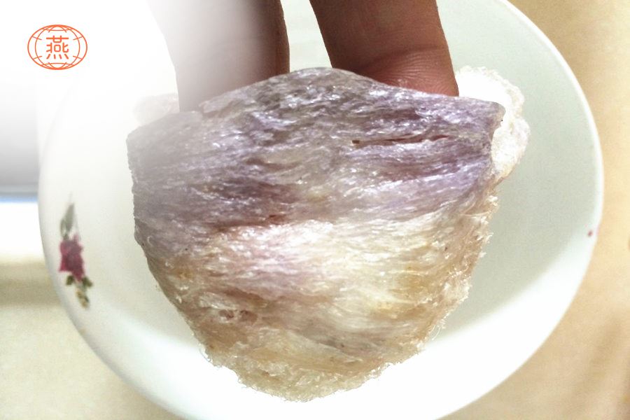 燕窝为什么会变紫色