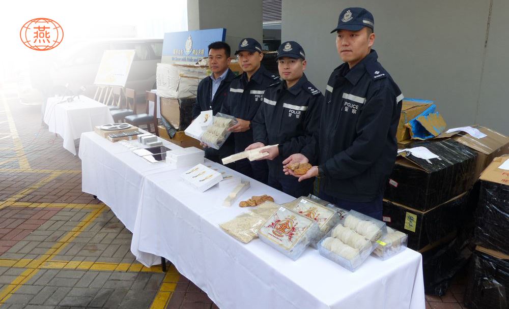 走私燕窝查辑行动或可导致燕窝价格近期暴涨